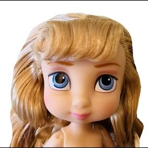 Aurora 5" Mini Princess Doll Disney Animators Nude To Dress Sleeping Beauty